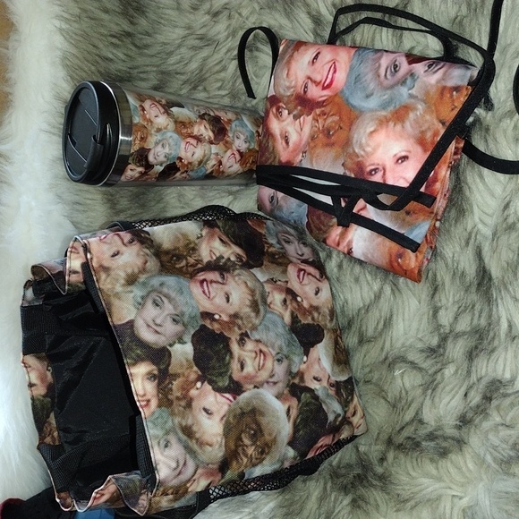 The Golden girls lunch box summer  and a apron - Picture 1 of 4